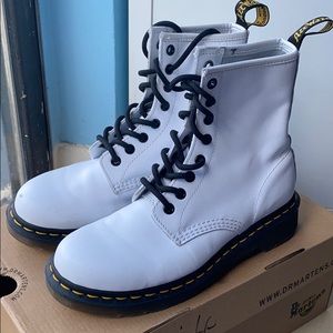 White Dr. Martens